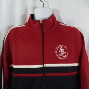 AE Vintage Inspired Warm Up Track Jacket Sz Lg